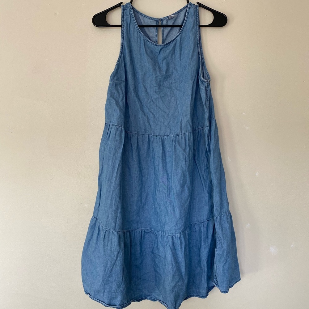 Denim style lightweight sundress